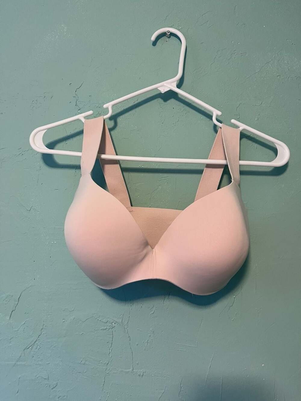 Victoria's Secret Lined Demi Bra 32DDD Nude